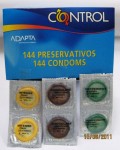 Control Sex Sense Fussion. 144 unidades a granel.  