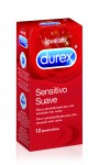 DUREX SENSITIVO SUAVE - 12 UNIDADES.