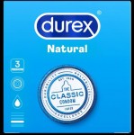 DUREX NATURAL - 3 UNIDADES.